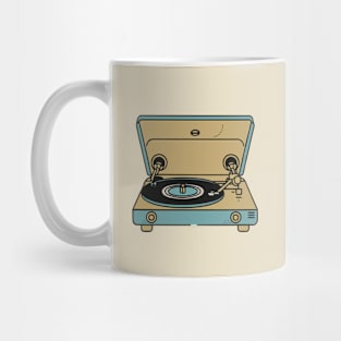 A record player Mug